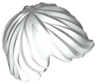LEGO® los onderdeel Haar in kleur Wit 87991