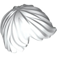 Plaatje in Gallery viewer laden, LEGO® los onderdeel Haar in kleur Wit 87991
