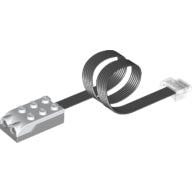 Plaatje in Gallery viewer laden, LEGO® los onderdeel Elektrisch Licht Blauwachtig Grijs 20844