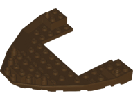 Plaatje in Gallery viewer laden, LEGO® los onderdeel Boot in kleur Donker Bruin 47404
