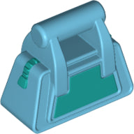 Plaatje in Gallery viewer laden, LEGO® los onderdeel Friends Medium Azuurblauw 93091pb03