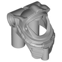 LEGO® onderdeel Hoofddeksels Licht Blauwachtig Grijs 87754