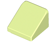 LEGO® los onderdeel Dakpan Algemeen Geelachtig Groen 54200