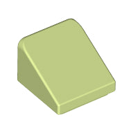 LEGO® los onderdeel Dakpan Algemeen Geelachtig Groen 54200