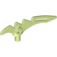 Plaatje in Gallery viewer laden, LEGO® los onderdeel Wapen in kleur Geelachtig Groen 98141