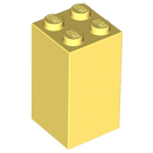 LEGO® los onderdeel Steen in kleur Helder Lichtgeel 30145
