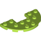 LEGO® los onderdeel Plaat Rond in kleur Limoen 18646