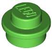 LEGO® los onderdeel Plaat Rond in kleur Fel Groen 4073