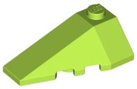 LEGO® los onderdeel Wig in kleur Limoen 43710