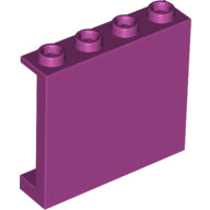 LEGO® los onderdeel Paneel in kleur Magenta 60581