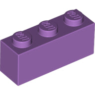 Plaatje in Gallery viewer laden, LEGO® los onderdeel Steen in kleur Medium Lavendel 3622
