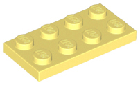 LEGO® los onderdeel Plaat Algemeen Helder Lichtgeel 3020