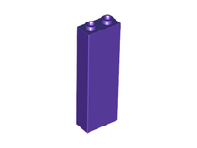 Plaatje in Gallery viewer laden, LEGO® los onderdeel Steen in kleur Donkerpaars 2454