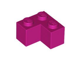 LEGO® los onderdeel Steen in kleur Magenta 2357