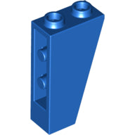 Plaatje in Gallery viewer laden, LEGO® los onderdeel Dakpan Omgekeerd in kleur Blauw 2449