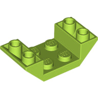 Plaatje in Gallery viewer laden, LEGO® los onderdeel Dakpan Omgekeerd in kleur Limoen 4871