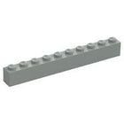 LEGO® los onderdeel Steen in kleur Lichtgrijs 6111