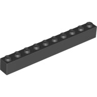 Plaatje in Gallery viewer laden, LEGO® los onderdeel Steen in kleur Zwart 6111