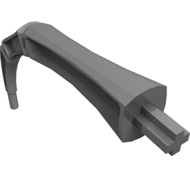 LEGO® los onderdeel Dier Onderdelen Parel Donkergrijs 15107