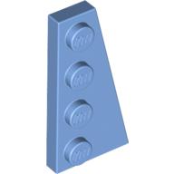 Plaatje in Gallery viewer laden, LEGO® los onderdeel Wig Plaat in kleur Medium Blauw 41769