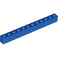 Plaatje in Gallery viewer laden, LEGO® los onderdeel Steen in kleur Blauw 6112