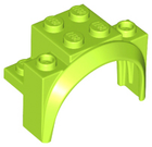 LEGO® los onderdeel Spatbord in kleur Limoen 18974