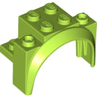 LEGO® los onderdeel Spatbord in kleur Limoen 18974