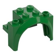 LEGO® los onderdeel Spatbord in kleur Groen 18974