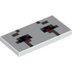 LEGO® los onderdeel Tegel met Motief Wit 87079pb0225