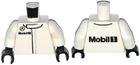 LEGO® los onderdeel Lijf met Motief Wit 973pb2041c01