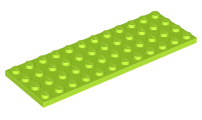 Plaatje in Gallery viewer laden, LEGO® los onderdeel Plaat Algemeen in kleur Limoen 3029