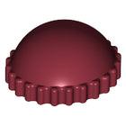 LEGO® los onderdeel Hoofddeksels in kleur Donkerrood 41334