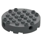 LEGO® onderdeel Steen Rond Donker Blauwachtig Grijs 18897