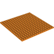 Plaatje in Gallery viewer laden, LEGO® los onderdeel Plaat Algemeen in kleur Oranje 91405
