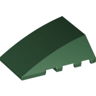 Plaatje in Gallery viewer laden, LEGO® los onderdeel Wig in kleur Donkergroen 47753