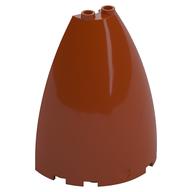 LEGO® los onderdeel Kegel in kleur Donker Oranje 18909