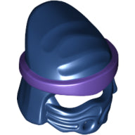 Plaatje in Gallery viewer laden, LEGO® los onderdeel Hoofddeksels Donkerblauw 20568pb01