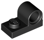 LEGO® los onderdeel Plaat Aangepast in kleur Zwart 11458