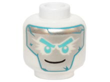 Plaatje in Gallery viewer laden, LEGO® los onderdeel Hoofd in kleur Wit 3626cpb1416