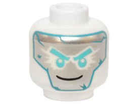 LEGO® los onderdeel Hoofd in kleur Wit 3626cpb1416