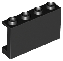 Plaatje in Gallery viewer laden, LEGO® los onderdeel Paneel in kleur Zwart 14718