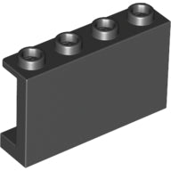Plaatje in Gallery viewer laden, LEGO® los onderdeel Paneel in kleur Zwart 14718