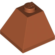 Plaatje in Gallery viewer laden, LEGO® los onderdeel Dakpan Algemeen Donker Oranje 3045