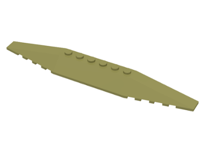 LEGO® los onderdeel Wig in kleur Olijfgroen 30382