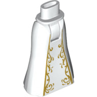 Plaatje in Gallery viewer laden, LEGO® los onderdeel Benen in kleur Wit 15875c00pb009
