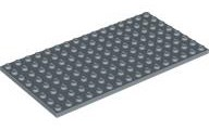 Plaatje in Gallery viewer laden, LEGO® los onderdeel Plaat Algemeen in kleur Zandblauw 92438