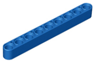 Plaatje in Gallery viewer laden, LEGO® los onderdeel Technische Hefbalk in kleur Blauw 40490