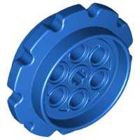 LEGO® los onderdeel Wiel in kleur Blauw 57519