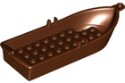 LEGO® los onderdeel Boot in kleur Roodachtig Bruin 21301