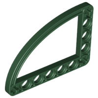 LEGO® los onderdeel Technische Hefbalk Donkergroen 32251